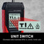 TK401PLUS Professional Non-contact/Contact Laser Tachometer Laser Photo Sensor Gauge Tester with HOLD/MAX/MIN Car Engine Machine Inspection Instrument