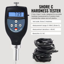 HTTK-791C Digital Hardness Tester Shore C Durometer Sponge Foam Built-in Probe