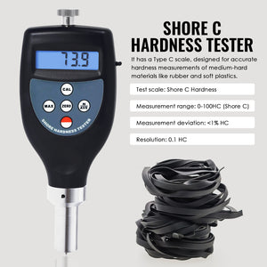 HTTK-791C Digital Hardness Tester Shore C Durometer Sponge Foam Built-in Probe-Tekcoplus Ltd.