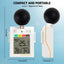 TK296PLUS Heat Stress Meter with Dangerous Level Indicator Audible Alarm Wearable WBGT (Wet Bulb Globe Temperature)+ HI (Heat Index) Checker