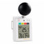 TK296PLUS Heat Stress Meter with Dangerous Level Indicator Audible Alarm Wearable WBGT (Wet Bulb Globe Temperature)+ HI (Heat Index) Checker