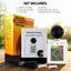 TK296PLUS Heat Stress Meter with Dangerous Level Indicator Audible Alarm Wearable WBGT (Wet Bulb Globe Temperature)+ HI (Heat Index) Checker
