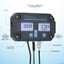 TK341PLUS 6-in1  Multi-Parameter PH/EC/TDS/Salinity/SG/Temperature Water Quality Tester professional Tool for Aquarium Laboratory Research Home Application