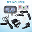 TK341PLUS 6-in1  Multi-Parameter PH/EC/TDS/Salinity/SG/Temperature Water Quality Tester professional Tool for Aquarium Laboratory Research Home Application
