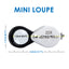 TK395PLUS High-quality Hasting Loupe 20x Magnification Jewelry Loupe Mini Stainless Steel Triplet Optical Glass for Stamp & Coin Collector, Watch & Circuit Board Repair
