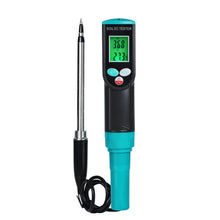 TK416PLUS Digital Soil EC and Temperature Tester Waterproof Probe with ATC and Backlight for Potted Plants Gardening, Agriculture, Flower Farming