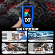 TK432PLUS Portable Refrigerant Leak Tester with Flexible Gooseneck Sensor Leak Detector Audible and Visual Alarm Function