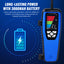 TK432PLUS Portable Refrigerant Leak Tester with Flexible Gooseneck Sensor Leak Detector Audible and Visual Alarm Function