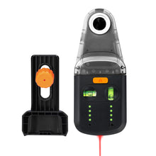 TK439PLUS-R Laser Level Meter with Horizontal and Vertical Bubble Level, Wall Mount Dust Drilling Collector Cup IP54 Rechargeable Detachable Design
