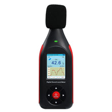 TK441PLUS Sound Level Meter Datalogger SPL Decibel Monitor Tester Record up to 43,000 Data, A/C Weighting, 3-Colored Alarm with Line Chart Display