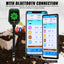 TK457PLUS 8-in-1 Multi-Parameter Bluetooth Soil Tester (pH, EC, SALT, Fertility, Soil Moisture, Air Humidity, Temperature, and Light Intensity) for Gardeners, Farmers, Horticulturists etc.