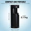 TK460PLUS Mini Gemstone Polariscope 93mm Length with Built-in LED Light Optical Gem Stone Diagnosing Durable Jeweler Tool