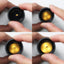 TK460PLUS Mini Gemstone Polariscope 93mm Length with Built-in LED Light Optical Gem Stone Diagnosing Durable Jeweler Tool