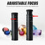 TK461PLUS Mini Gemstone Spectroscope Adjustable Focus Durable Aluminum Material 10mm Lens Diameter Pocket-sized Gem Jeweler Tool