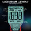 TK484PLUS Digital Portable LUX Meter 0.1~200000LUX (0.01~20000FC) Visible Light Range with Silicon Photodiode High-Precision Sensor