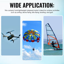 TK486PLUS Digital Vane Anemometer Wind Speed Air Velocity Air Temperature Tester with High Precision Sensor 30m/s Max for Professional and Personal Use