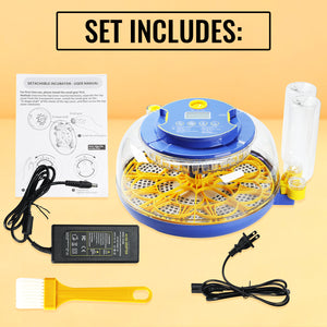 TK501PLUS Digital Egg Incubator – Auto-Turning, Built-in Candler & Smart Alarms for Perfect Hatches-Tekcoplus Ltd.
