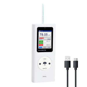 TK506PLUS Professional Portable Gauss Meter / Tesla Meter – High-Precision Magnetic Field Tester with Color Screen, Data Storage & Alarm – Measures Gs/mT, Pole Detection – for Industrial, Research, Manufacturing-Tekcoplus Ltd.