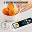 TK507PLUS Digital Refractometer for Sugar Content (Brix) – High-Precision 0-55% Brix Meter with Temperature & Refractive Index – HD Color Screen, Data Storage – for Brewing, Winemaking, Food Quality Control