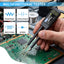 TK508PLUS Tweezer-Style LCR Meter – Portable Resistance/Capacitance/Inductance Tester with Diode Test, 100Hz/1kHz/10kHz, Color Display