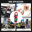TK523PLUS Digital Clamp Meter – AC/DC Multimeter with Non-Contact Voltage, Capacitance, Resistance, Frequency, Diode & Temperature Testing for Electricians & HVAC