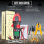 TK523PLUS Digital Clamp Meter – AC/DC Multimeter with Non-Contact Voltage, Capacitance, Resistance, Frequency, Diode & Temperature Testing for Electricians & HVAC