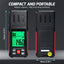 TK524PLUS High-Precision Digital Tachometer – Non-Contact RPM Laser Tester with MAX/MIN/AVG, Photoelectric Sensing, 10–99,999 RPM Range