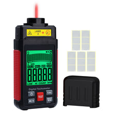 TK524PLUS High-Precision Digital Tachometer – Non-Contact RPM Laser Tester with MAX/MIN/AVG, Photoelectric Sensing, 10–99,999 RPM Range