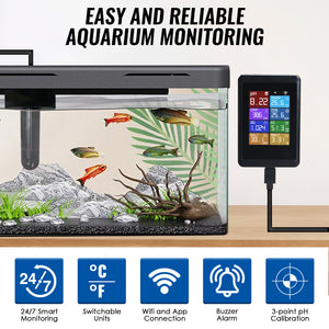TK525PLUS Multi-Parameter Water Quality Tester pH / TDS / EC / Salinity / ORP / Temp /S.G for Aquaculture, Hydroponics, Pond-Tekcoplus Ltd.