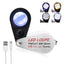 TK535PLUS Rechargeable Jeweler Loupe 10X or 30X Magnification Gem Triplet Loupe or Jewelers, Gemologists, Watchmakers, and Collectors
