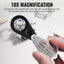 TK535PLUS Rechargeable Jeweler Loupe 10X or 30X Magnification Gem Triplet Loupe or Jewelers, Gemologists, Watchmakers, and Collectors