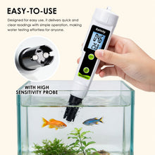 TK543PLUS 2-in-1 Salinity and Temperature Pentype Meter Salinity Tester 0–199.9 ppt ATC Portable for Aquarium, Fish Pond, Aquaculture, Laborator, Hydroponics-Tekcoplus Ltd.