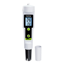 TK543PLUS 2-in-1 Salinity and Temperature Pentype Meter Salinity Tester 0–199.9 ppt ATC Portable for Aquarium, Fish Pond, Aquaculture, Laborator, Hydroponics-Tekcoplus Ltd.