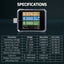 TK544PLUS USB PD 3.1 Type-C Fast Charging Tester E-marker Test, Ripple Test, Protocol Detection Battery Capacity Test, 20-bit, 360° Gravity Sensor Auto Rotation Clear Display-Tekcoplus Ltd.