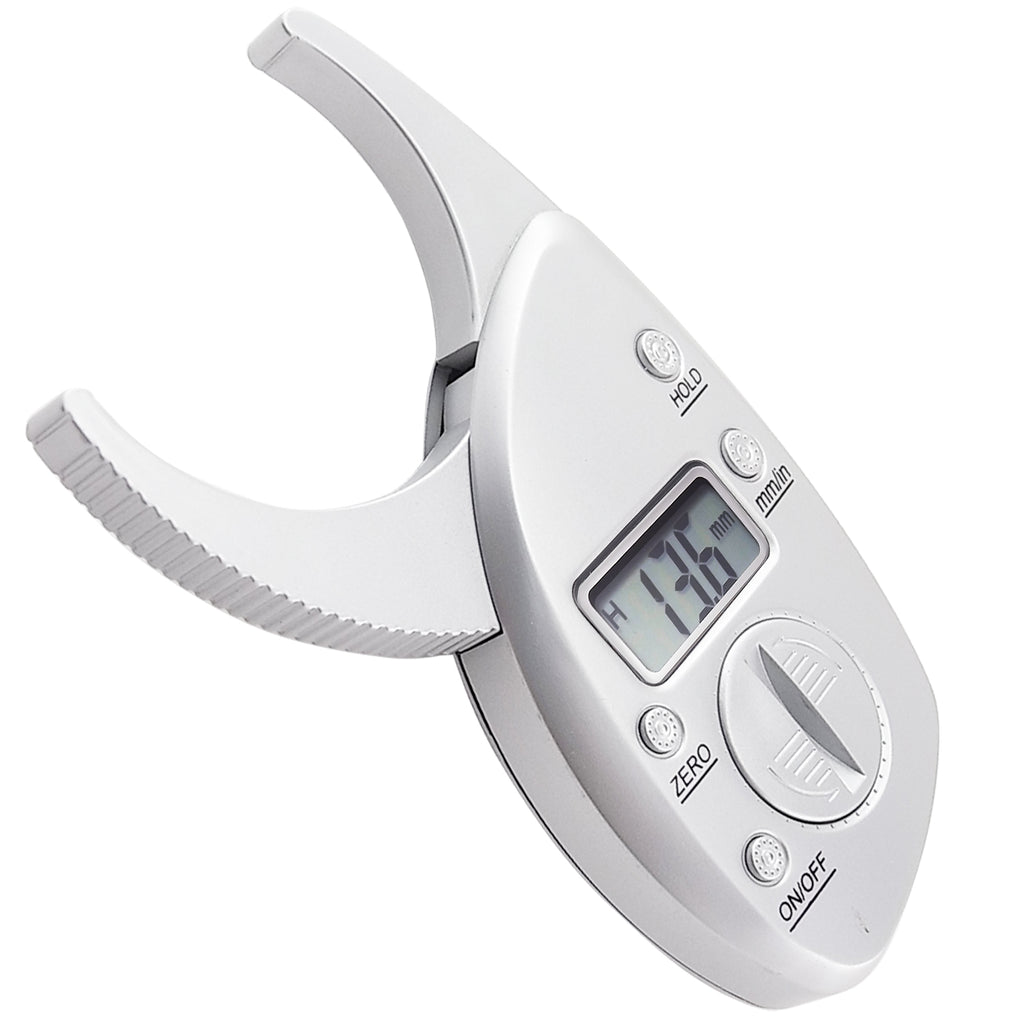 TMTK-117 Body Fat Caliper Analyzer Measure mm inch LCD for Men / Women  Healthy Pocket Monitor