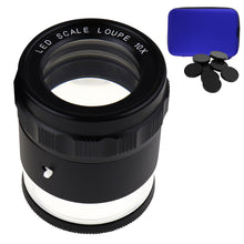 GSTK-781 Jeweler Loupe 10X Magnification Magnifier 6 LED light