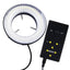 RLTK-47 LED Ring Light Microscope Camera Illuminator 144 LED Photo Video Make-up 4 Zone Control 61mm