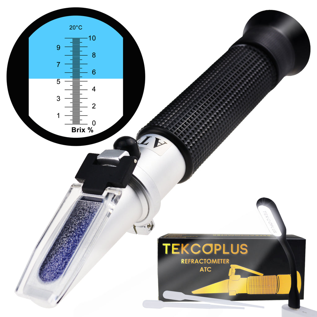 RETK-72 Brix Refractometer Low Sugar, 0~10%-Tekcoplus Ltd.