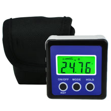 TEK-201 Digital Protractor Angle Gauge Finder Bevel Box Inclinometer Magnetic Base Carpentry Masonry-Tekcoplus Ltd.