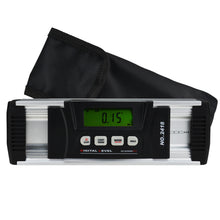 TEK-202 Angle Finder Level Protractor Bevel Inclinometer IP67 with Magnetic V-Groove Base Masonry, Construction, Carpentry-Tekcoplus Ltd.