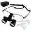 DLTK-769 Dental Loupe 3.5x Magnification Galilean Style Titanium Frame Surgical Medical Binocular