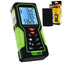 DITK-722 Laser Distance Meter 40m (131ft) Digital Range Finder Area & Volume Measuring Tool with Backlight and Spirit Bubble-Tekcoplus Ltd.