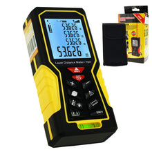 DITK-723 Laser Distance Meter 70m (229ft) Digital Range Finder Area & Volume Measuring Tool with Backlight and Spirit Bubble Level-Tekcoplus Ltd.
