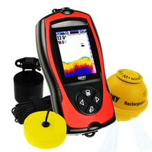FF-1108-1CLA Lucky Wireless / Wired Fish Finder Colored Fishfinder Detector Attractive Lamp Sensor