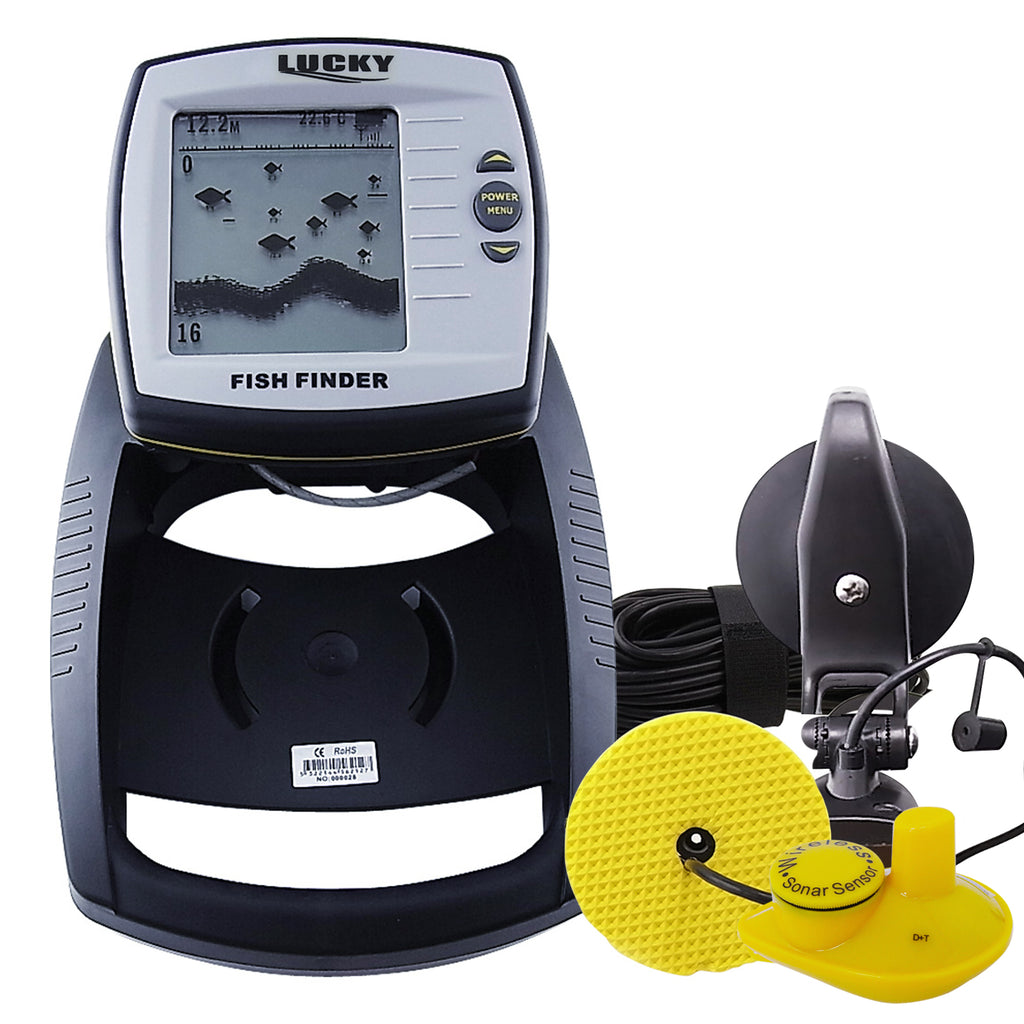 FF-918 Lucky 2in1 Wired / Wireless Fish Finder Detector for Ocean, Lake,  River Fishing Fishfinder - Tekcoplus Ltd.