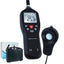 Digital Light Lux Meter Instrument Measurement Range 0 to 200,000 Lux Portable Auto Ranging