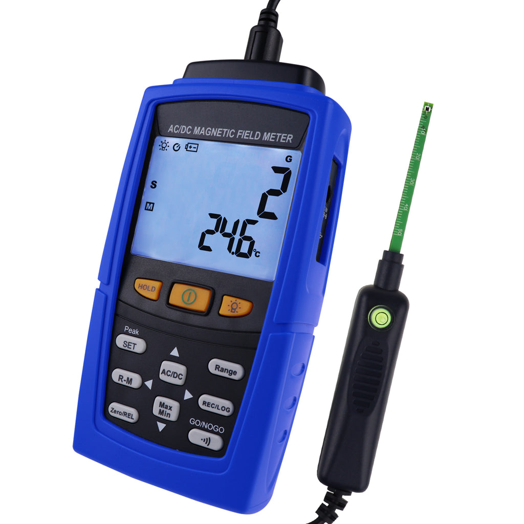 TM-197 Digital AC / DC Magnetic Field Meter Gaussmeter Teslameter