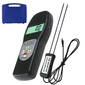 MMTK-867G Digital Multi-Grain Moisture Meter LED Indicator LCD Display Wheat Corn Coffee Rice-Tekcoplus Ltd.