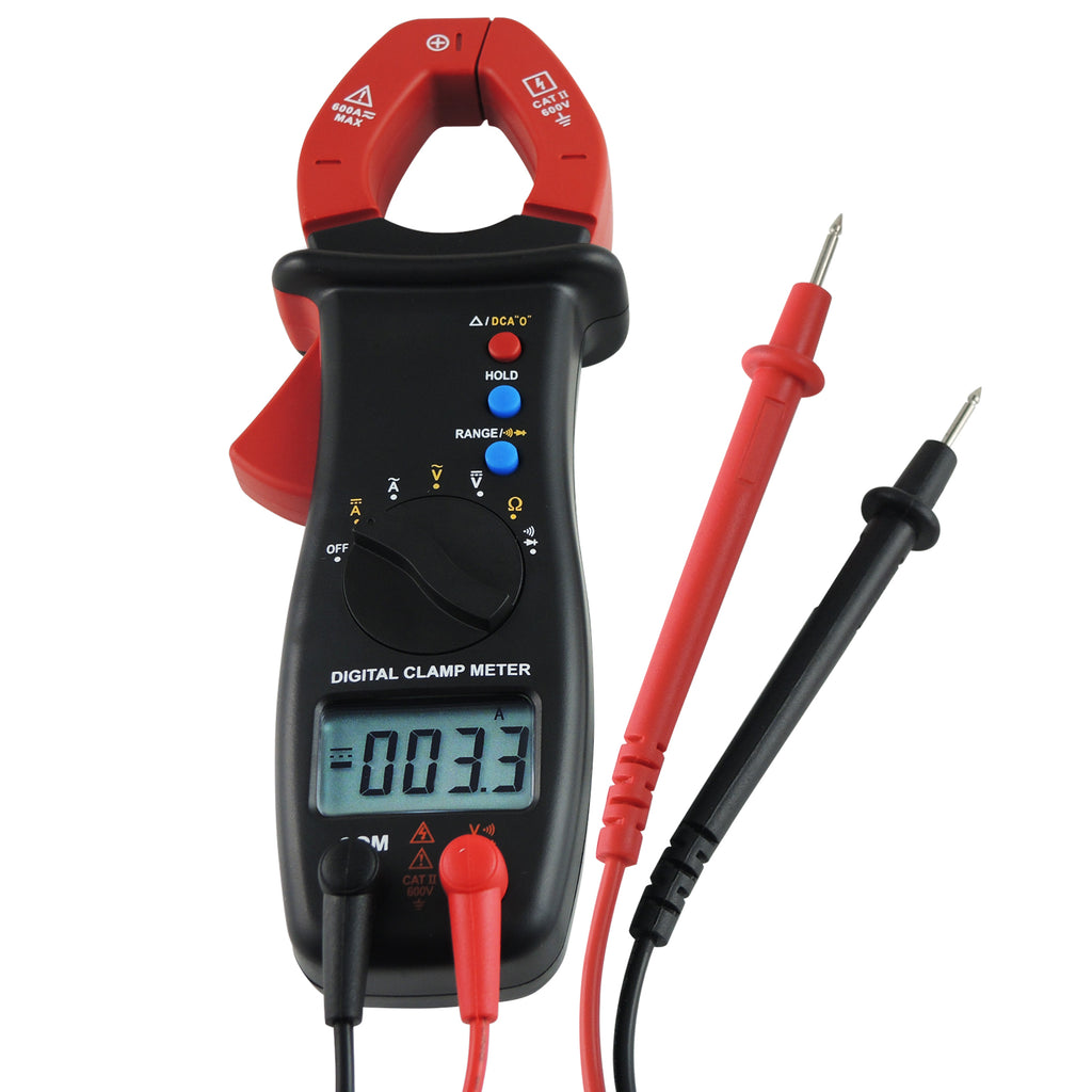 CMTK-1032 Digital Clamp Meter Multimeter DC AC Voltage Current Resistance Diode Continuity Tester-Tekcoplus Ltd.