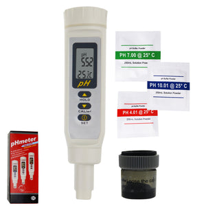 PHTK-150 Digital Pentype pH Meter Temperature Tester °C °F with Replaceable Electrode-Tekcoplus Ltd.